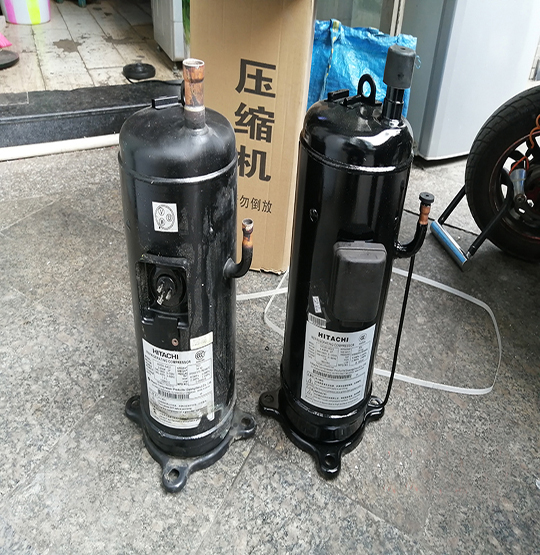 中宁中央空调压缩机的更换维修